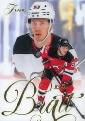 2025-26 Flair Base Set Jesper Bratt #76 card