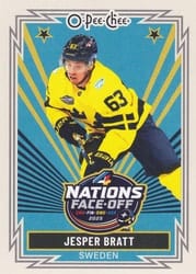 2025-26 O-Pee-Chee Base Retro Jesper Bratt #538 card