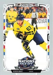 2025-26 O-Pee-Chee Base Set Jesper Bratt #538 card
