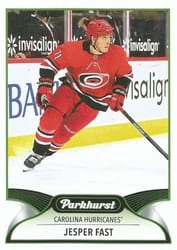 2021-22 Parkhurst Base Set Jesper Fast #213 card