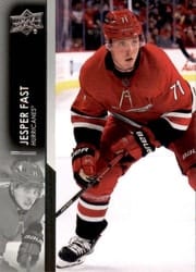 2021-22 Upper Deck Base Set Jesper Fast #282 card