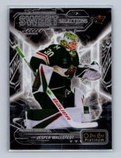 2024-25 O-Pee-Chee Platinum Sweet Selections Jesper Wallstedt #SS-5 card