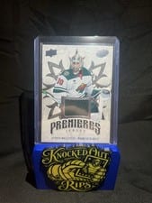 2024-25 Upper Deck Ice Ice Premieres Jersey Jesper Wallstedt #IPJ-47 card
