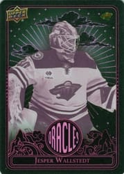 2024-25 Upper Deck Oracles Jesper Wallstedt #O-56 card
