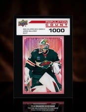 2024-25 Upper Deck Population Count Jesper Wallstedt #PC-41 card
