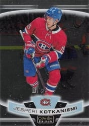 2019-20 O-Pee-Chee Platinum Base Set Jesperi Kotkaniemi #72 card