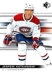 2019-20 SP Base Set Jesperi Kotkaniemi #64 card
