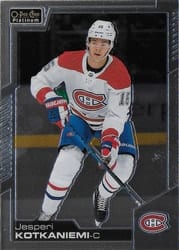 2020-21 O-Pee-Chee Platinum Base Set Jesperi Kotkaniemi #56 card