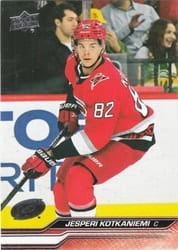 2023-24 Upper Deck Base Set Jesperi Kotkaniemi #33 card