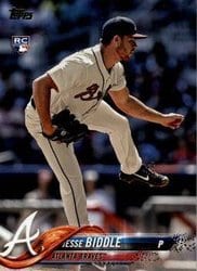 2018 Topps Update Base Set Jesse Biddle #US231 card