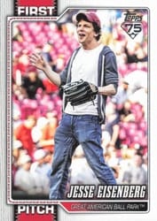 2026 Topps First Pitch Jesse Eisenberg #FP-5 card