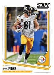 2018 Score Base Set Jesse James #275 card