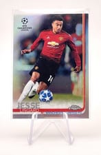 2018 Topps Chrome UEFA Champions League Jesse Lingard Refractor #46 card