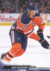 2022-23 Upper Deck Base Set Jesse Puljujarvi #323 card