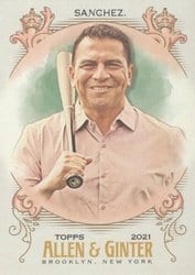 2021 Topps Allen & Ginter Base Set Jesse Sanchez #260 card