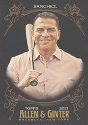 2021 Topps Allen & Ginter X Base Set Jesse Sanchez #260 card