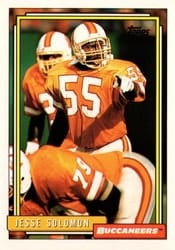 1992 Topps Base Set Jesse Solomon #442 card