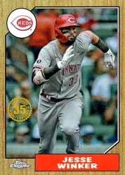 2022 Topps Chrome 1987 Topps Jesse Winker #87BC-16 card