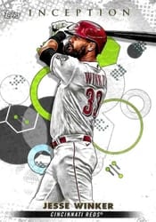 2022 Topps Inception Base Set Jesse Winker #87 card