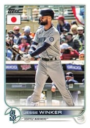 2022 Topps Japan Edition Base Set Jesse Winker #192 card