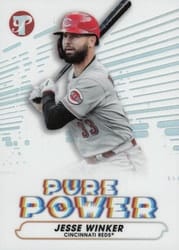 2022 Topps Pristine Pure Power Jesse Winker #PP-14 card