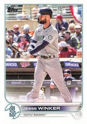 2022 Topps Update Base Set Jesse Winker #US3 card