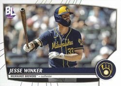 2023 Topps Big League Base Set Jesse Winker #190 card
