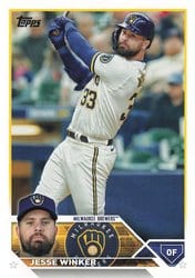 2023 Topps Update Base Set Jesse Winker #US319 card