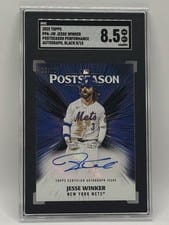 2025 Topps Postseason Performance Autograph Jesse Winker #PPA-JW card