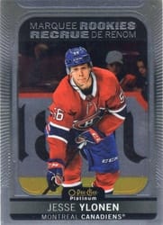 2021-22 O-Pee-Chee Platinum Base Set Jesse Ylonen #226 card