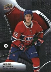 2021-22 Upper Deck Allure Base Set Jesse Ylonen #115 card