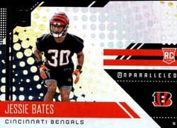 2018 Panini Unparalleled Base Set Jessie Bates #279 card