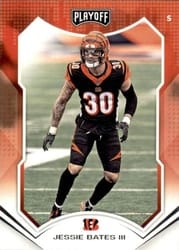 2021 Panini Playoff Base Set Jessie Bates III #35 card