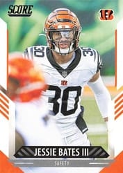 2021 Score Base Set Jessie Bates III #103 card