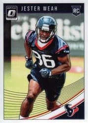 2018 Donruss Optic Base Set Jester Weah #143 card