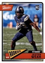 2018 Panini Classics Base Set Jester Weah #297 card