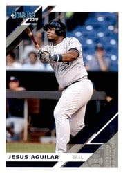 2019 Donruss Base Set Jesus Aguilar #166 card