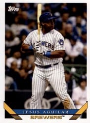 2019 Topps Archives Base Set Jesus Aguilar #223 card