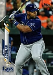 2020 Topps Base Set Jesus Aguilar #98 card