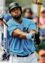 2020 Topps Update Base Set Jesus Aguilar #U-71 card