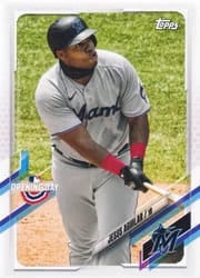 2021 Topps Opening Day Base Set Jesus Aguilar #76 card