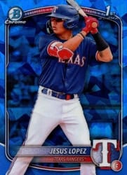 2025 Bowman Sapphire Edition Base Set Jesus Lopez #BCP-88 card