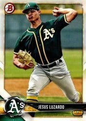 2018 Bowman Draft Base Set Jesus Luzardo #BD-148 card