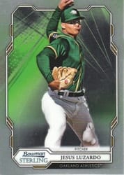 2019 Bowman Sterling Base Set Jesus Luzardo #BPR-8 card