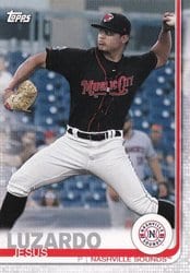 2019 Topps Pro Debut Base Set Jesus Luzardo #72 card