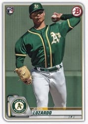 2020 Bowman Base Set Jesus Luzardo #61 card