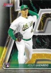 2020 Bowman's Best Base Set Jesus Luzardo #48 card