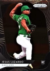 2020 Panini Prizm Base Set Jesus Luzardo #104 card