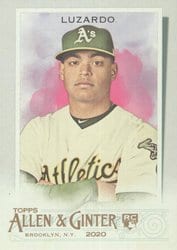 2020 Topps Allen & Ginter Base Set Jesus Luzardo #235 card
