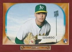 2020 Topps Archives 1955 Bowman Archives Jesus Luzardo #B55-3 card